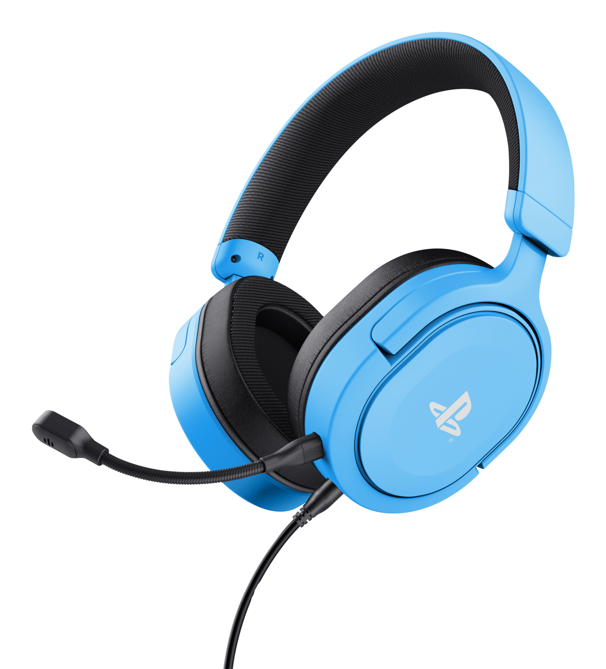 TRUST casque gamer forta ps5 bleu