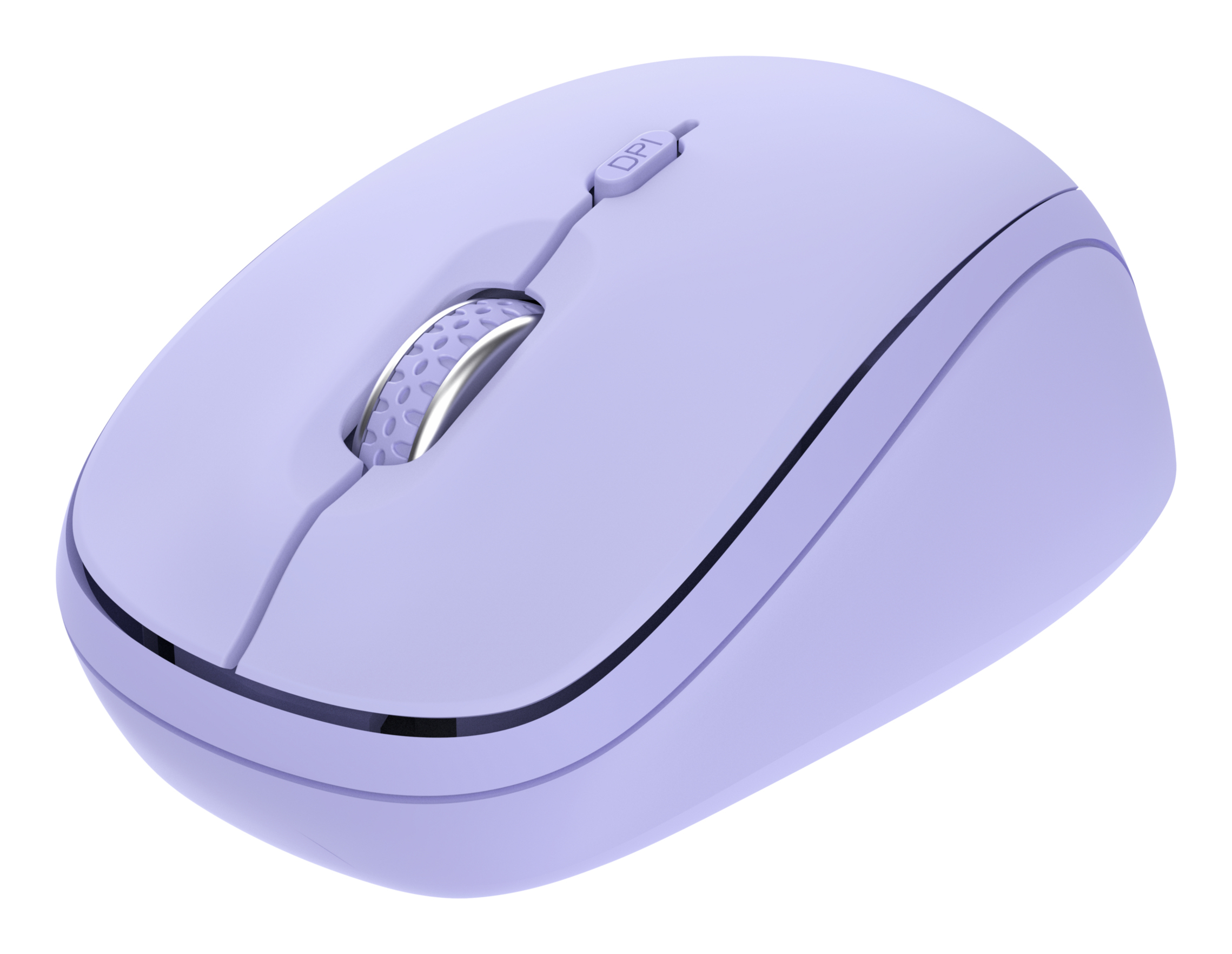 TRUST Yvi+ Compact Wireless Multi-Device Mouse Purple