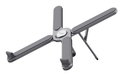 TRUST Macy Foldable Aluminum Laptop Stand Grey