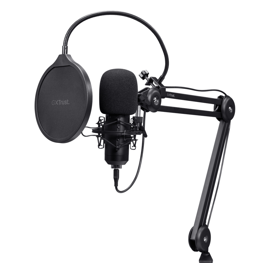 TRUST Microphone EMITA II+ avec bras articulé