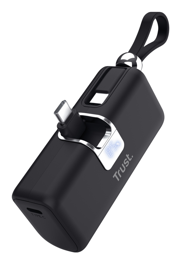 TRUST Powerbank PACTO 5.000 mAh noir