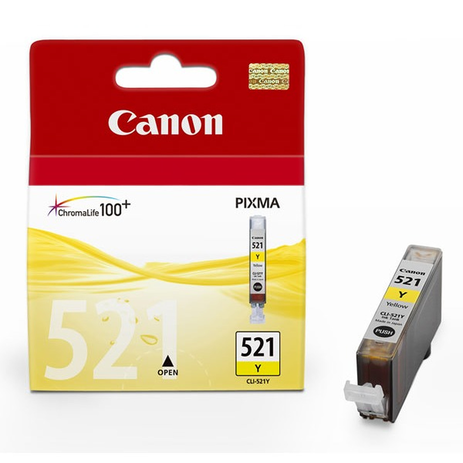 CANON Cartouche d'Encre CLI-521Y - jaune