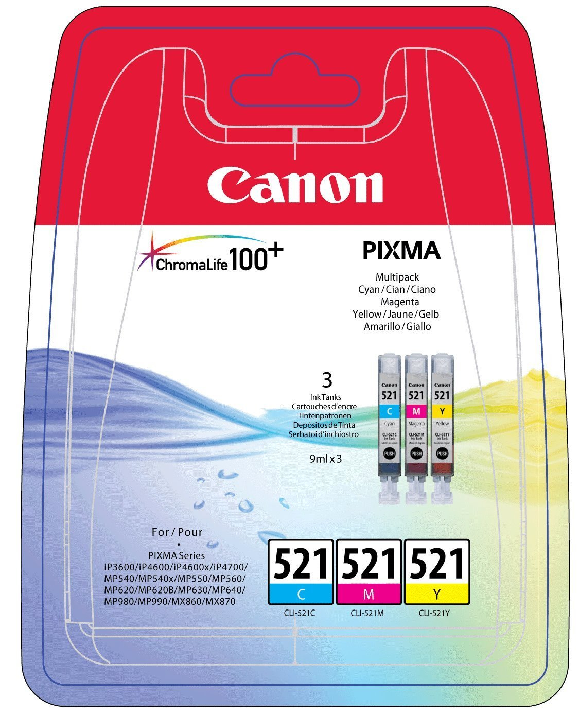 CANON PACK PGI-550 XL/CLI-551
