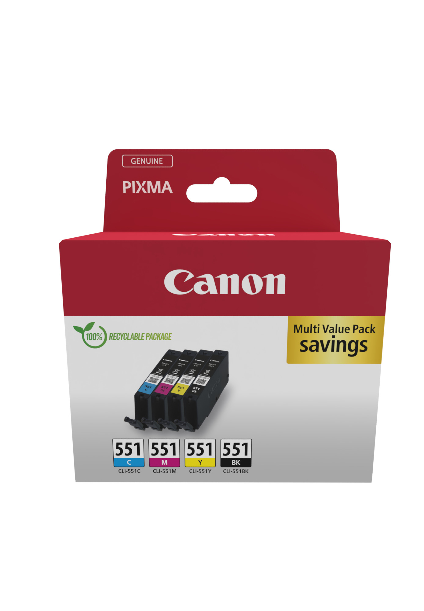 CANON Ink/CLI-551 C/M/Y/BK MULTI SEC