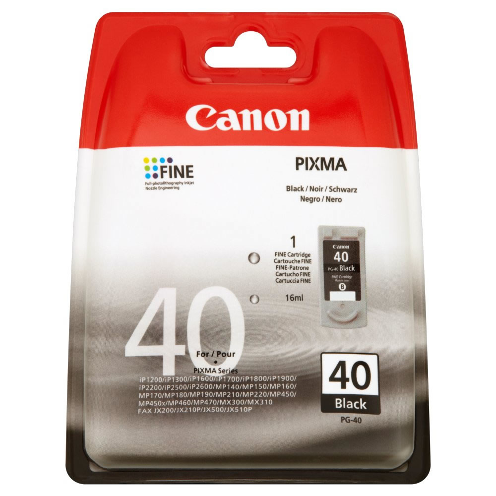 CANON Cartouche d'Encre PG-40 - Noir