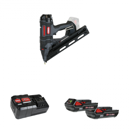 Senco Cloueur de finition 18V F-15XP + 2 batteries 1.5 Ah + 1 chargeur
