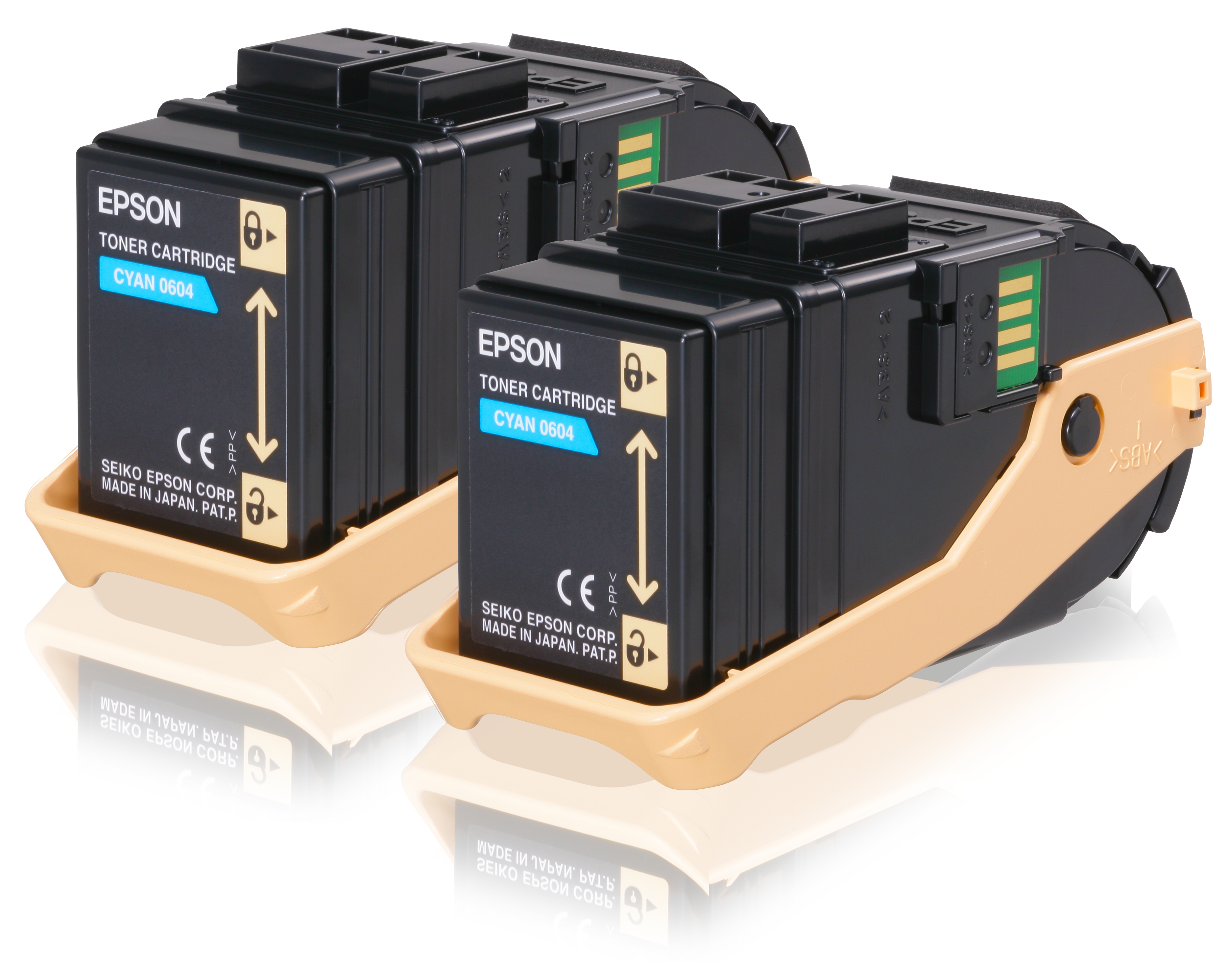 EPSON Pack 2 toners cyan AL-C93 AL-C9300N cartouche de toner cyan capacite standard 2 x 7.500 pages pack de 2