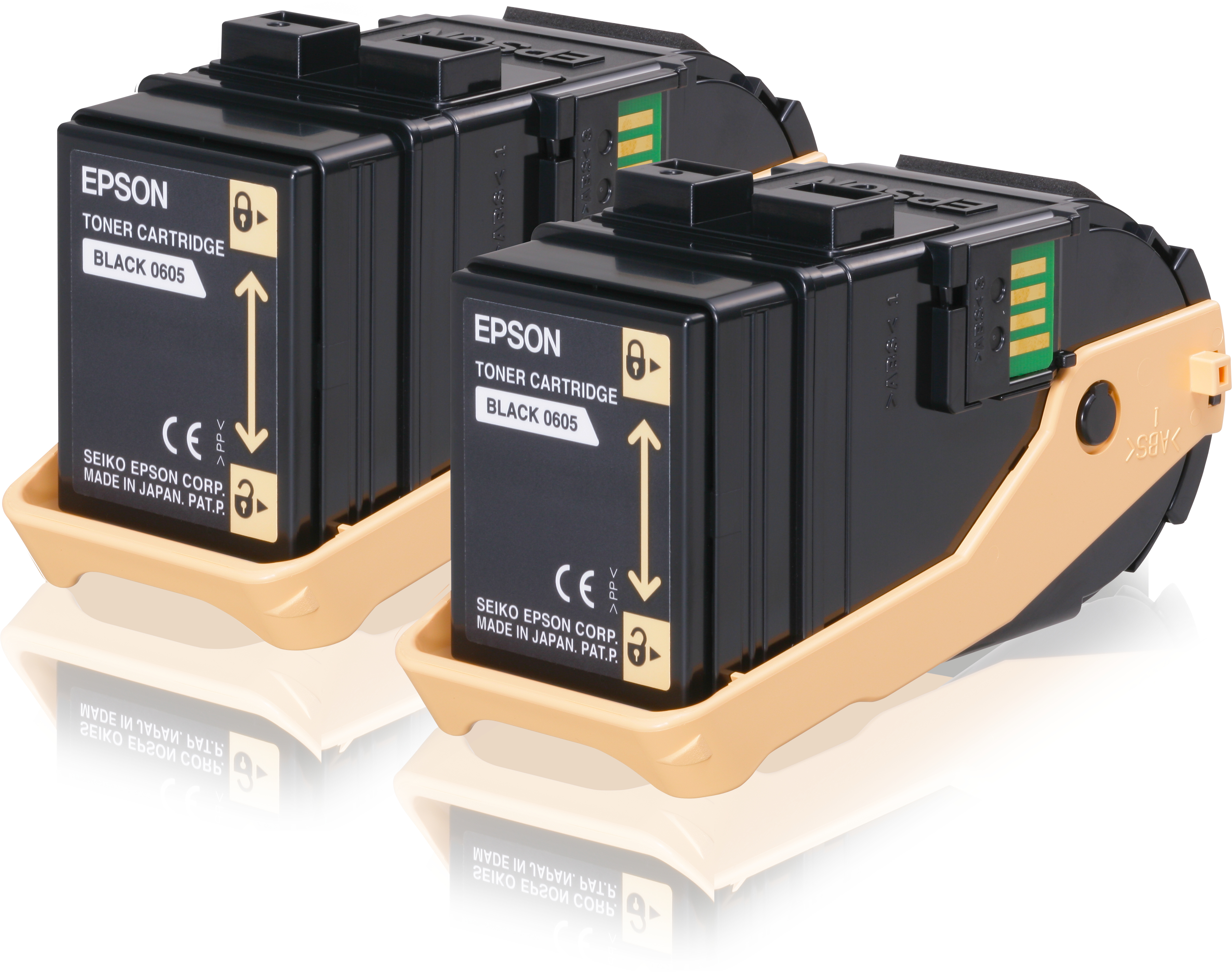 EPSON Pack 2 toners noir AL-C93 AL-C9300N cartouche de toner noir capacite standard 2 x 6.500 pages pack de 2
