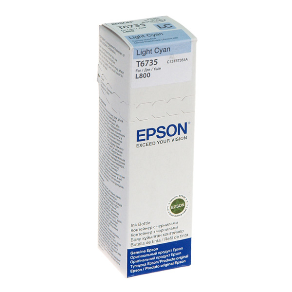 EPSON Modèle du produit : T6735 Light Cyan Ink Bottle