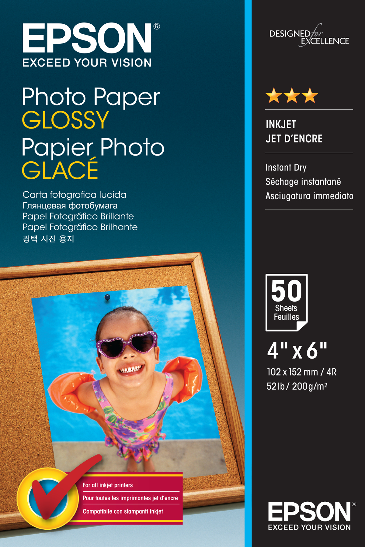 EPSON Papier Photo Glossy