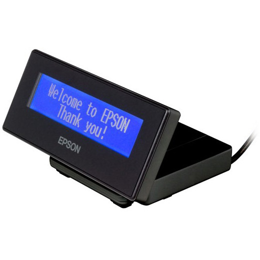 EPSON DM-D30 Noir - Afficheur alphanumérique USB pour imprimante thermique TM-m30