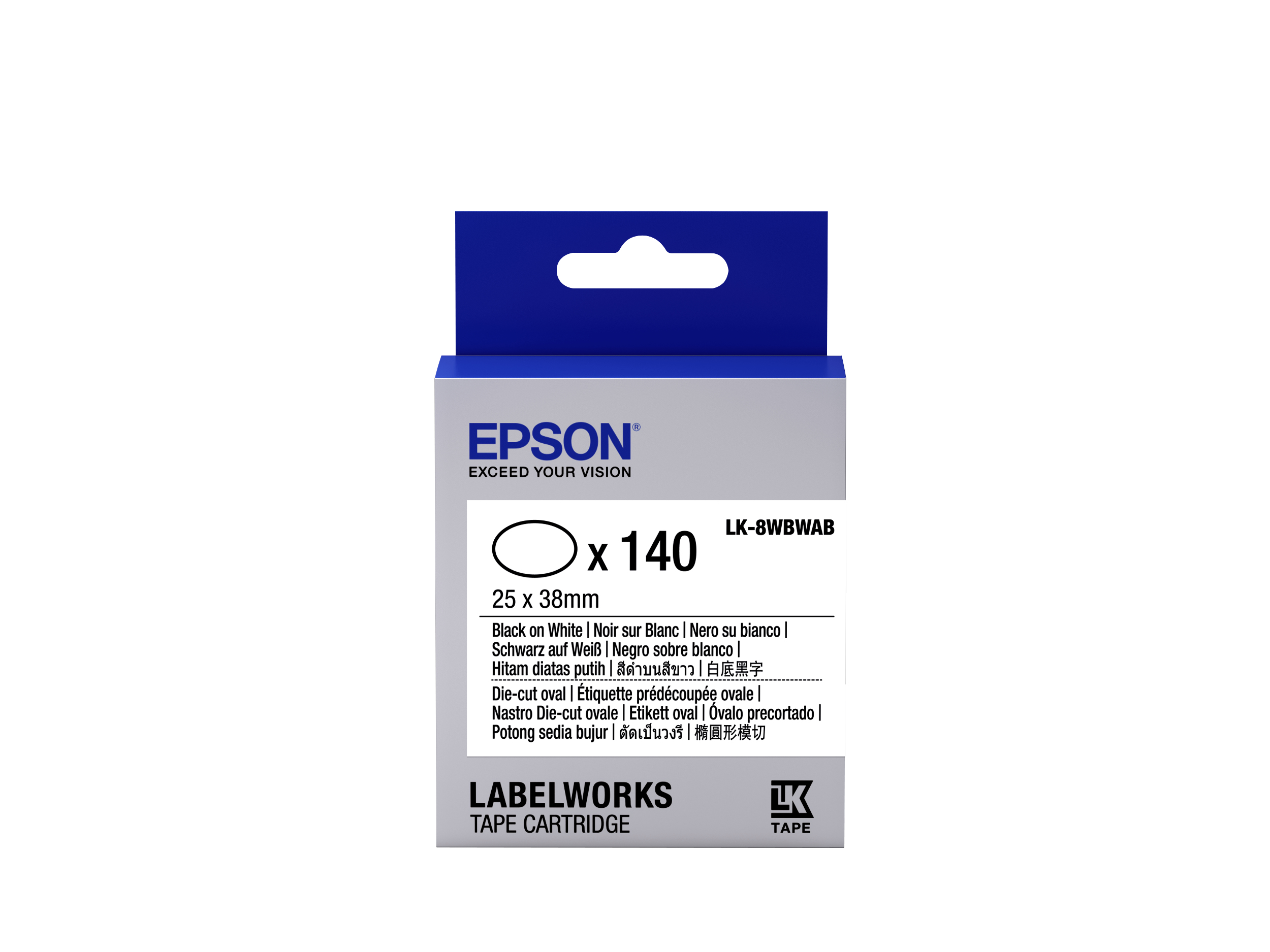 EPSON Ruban LK-8WBWAB