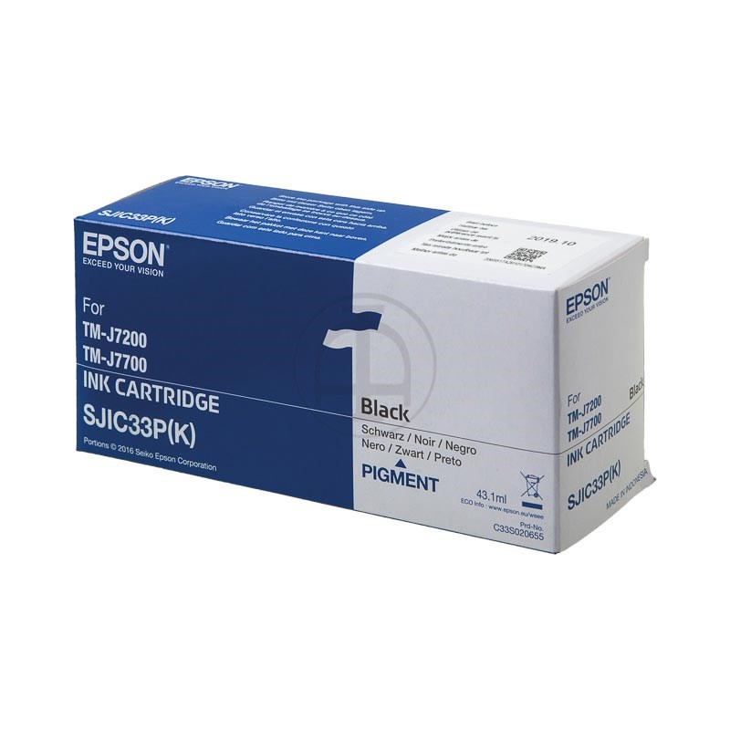 EPSON SJIC33P K Ink Cartridge