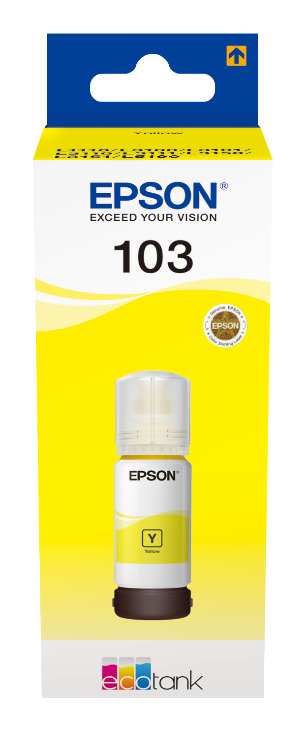 EPSON Cartouche d'encre jaune Ecotank 103