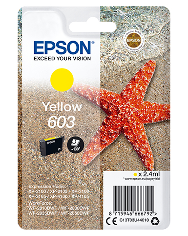 EPSON Etoile de mer 603 Jaune