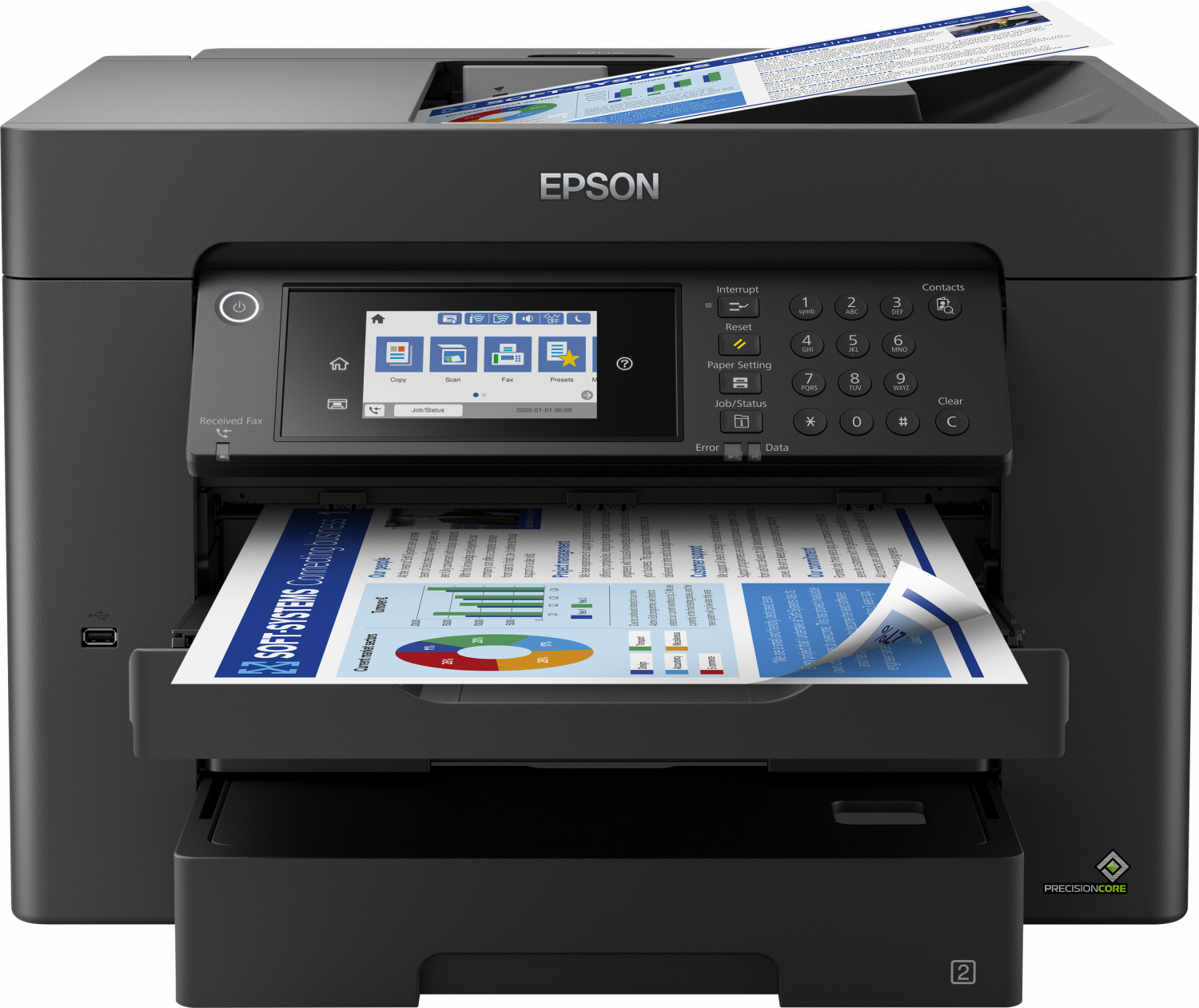 EPSON EPSON WorkForce WF-7840DTW 12ppm MFP