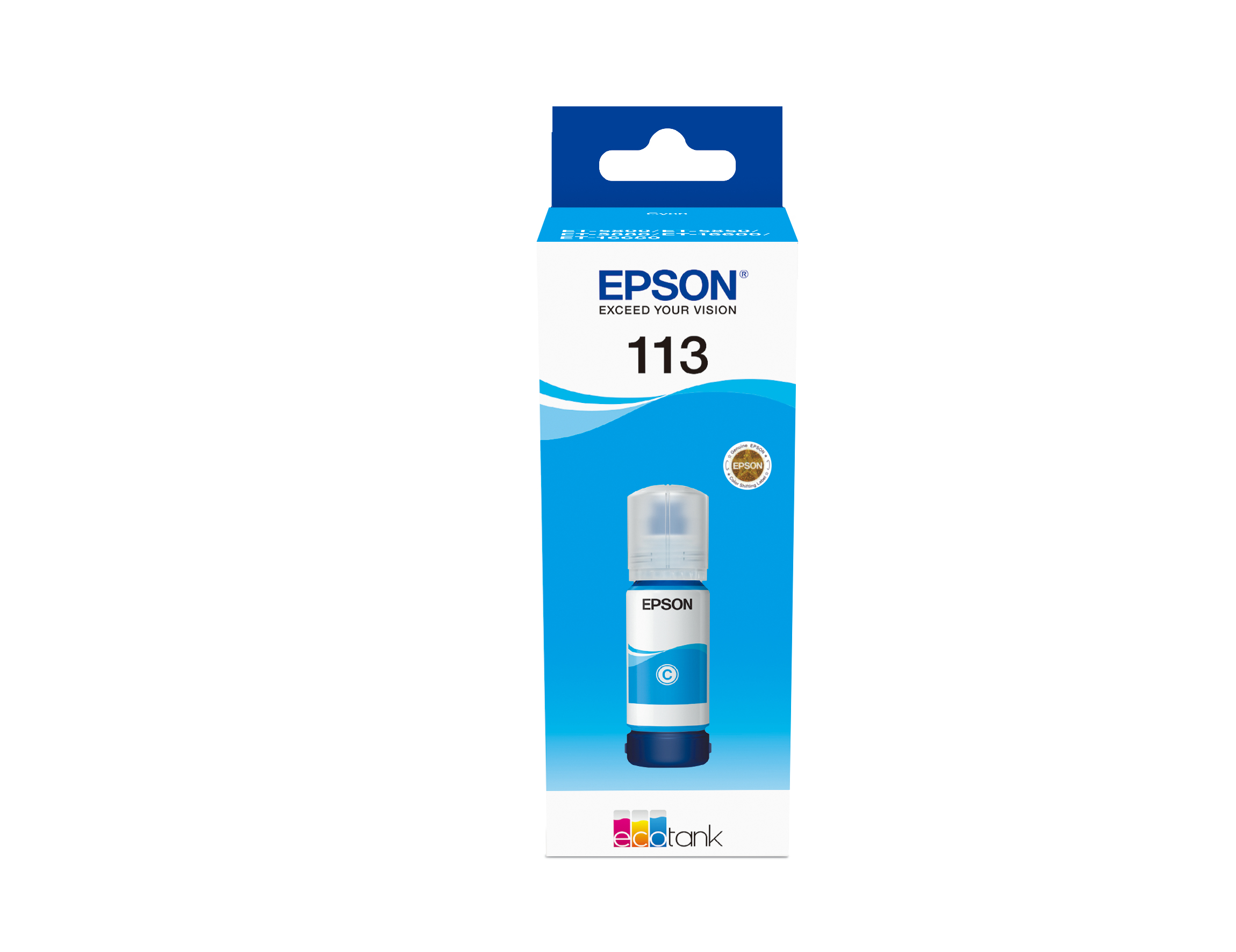 EPSON 113 EcoTank Pigment Cyan ink