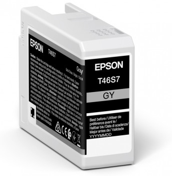 EPSON Singlepack Gray T46S7 UltraChrome Pro 10 ink 26ml