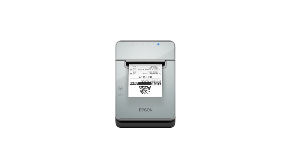 EPSON TM-L100 Receipt Printer 111 USB + Ethernet + Lightning Black PS EU Liner-Free
