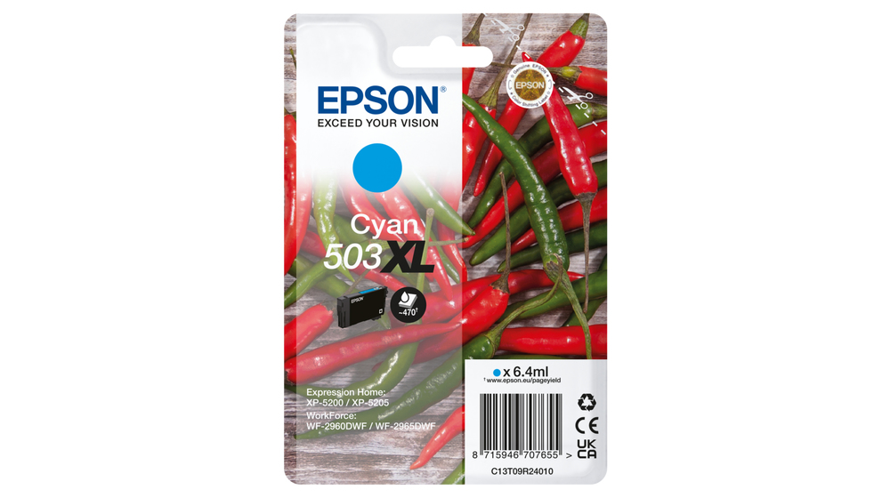 EPSON Piment 503XL Cyan