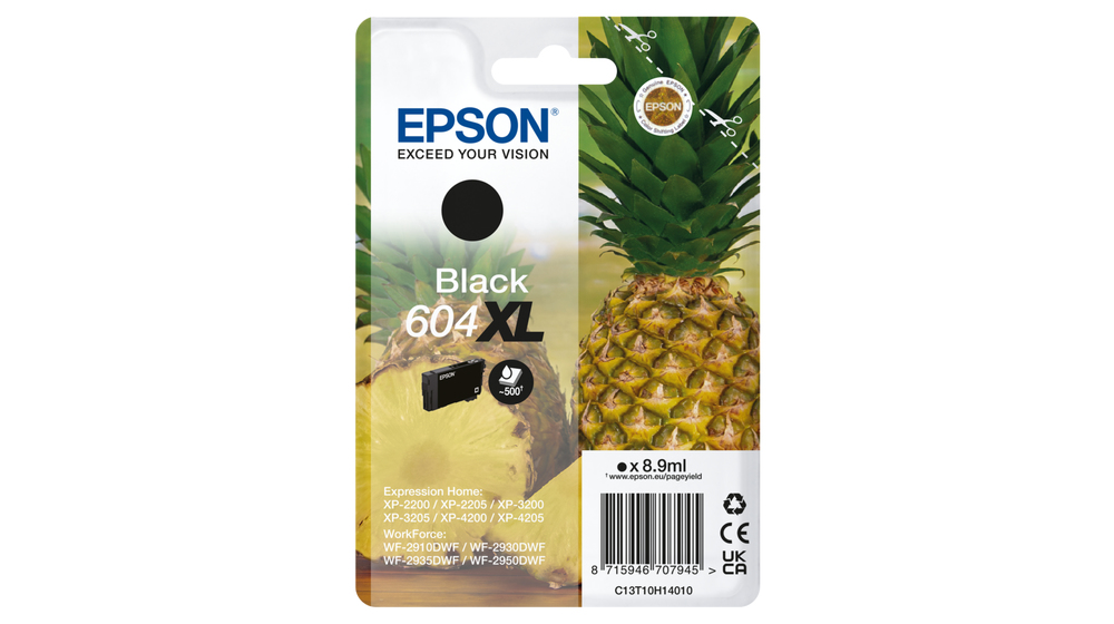 EPSON Ananas 604XL Noir