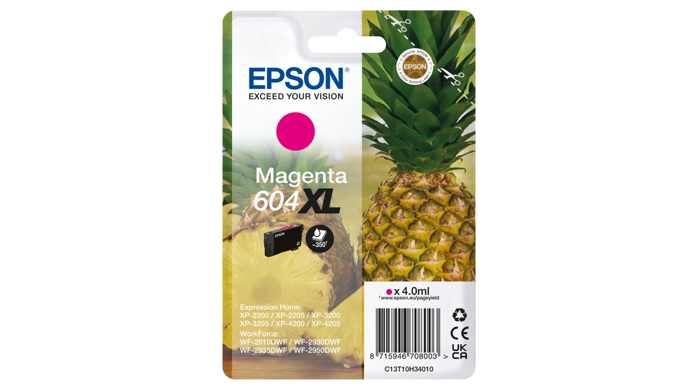 EPSON Ananas 604XL Magenta