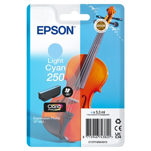 EPSON Singlepack Light Cyan 250 ink