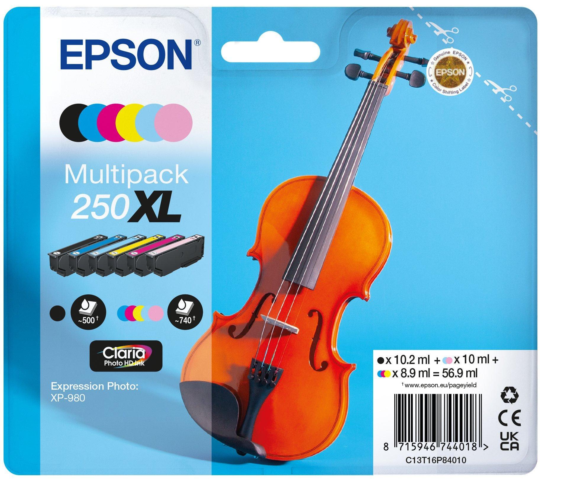EPSON Multipack 6-colours 250XL Ink