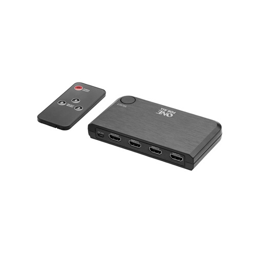 One for all Switcher HDMI™ 2.0 SV1632 avec télécommande Noir