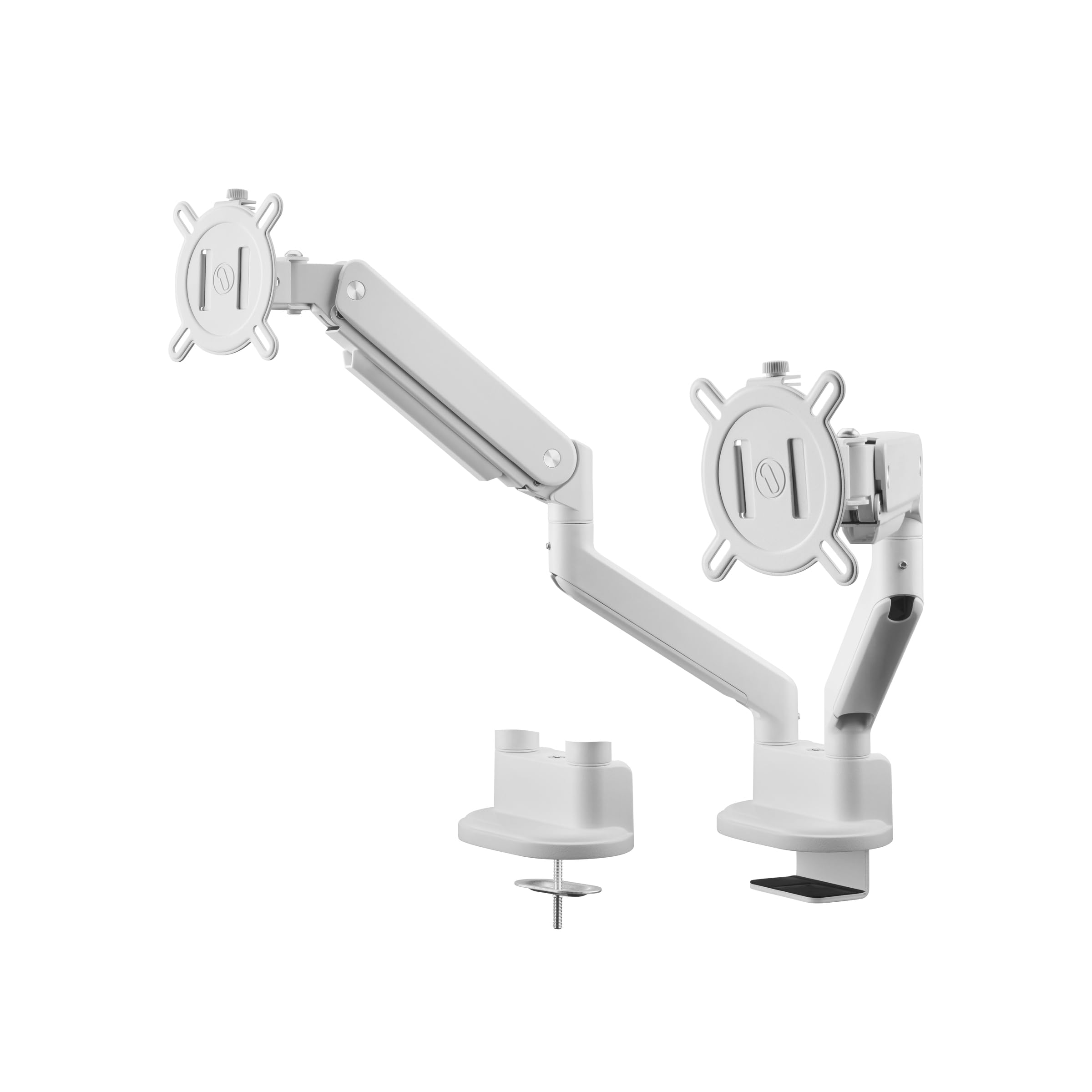 One for all MONITOR ARM SOLID DUAL WHITE GLOBAL