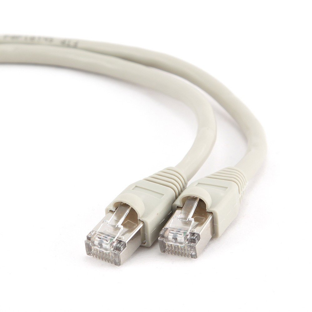 CableXpert Câble/Cordon réseau  RJ45 Catégorie 6 FTP (F/UTP) Droit 50cm (Gris)