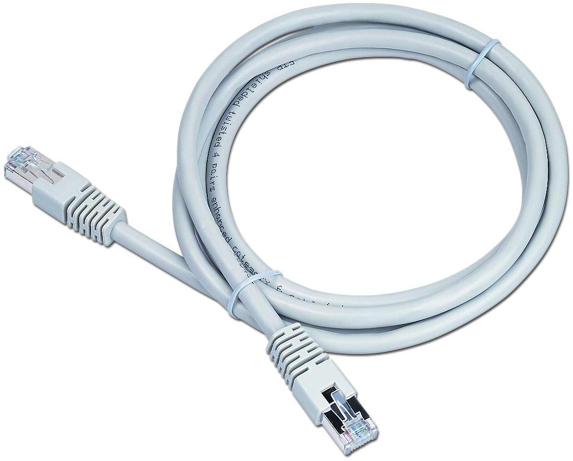 CableXpert Câble/Cordon réseau RJ45 Catégorie 6 FTP (F/UTP) Droit 1m (Gris)