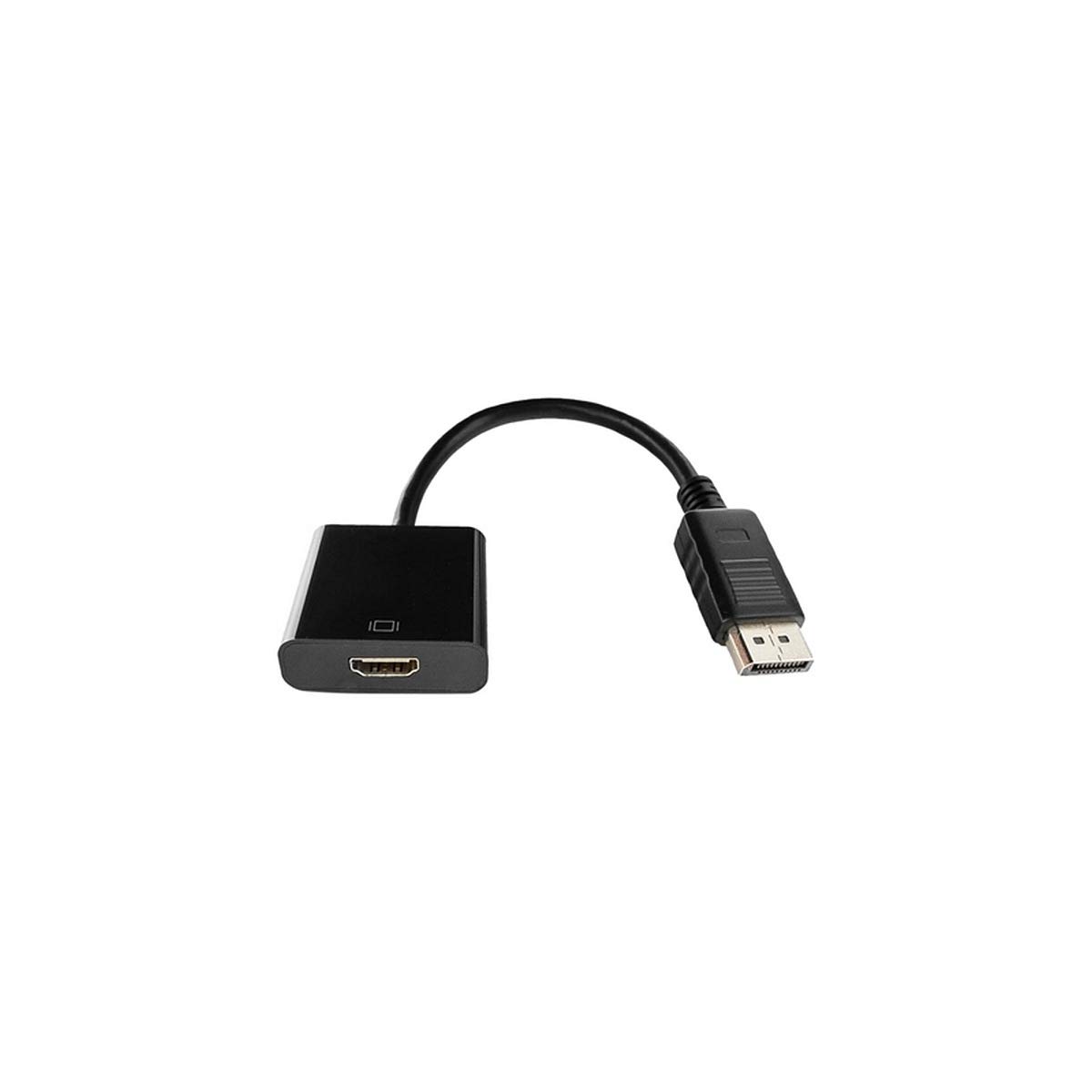Gembird Câble adaptateur DisplayPort mâle 1.1 vers HDMI femelle (Type A) 10cm (Noir)