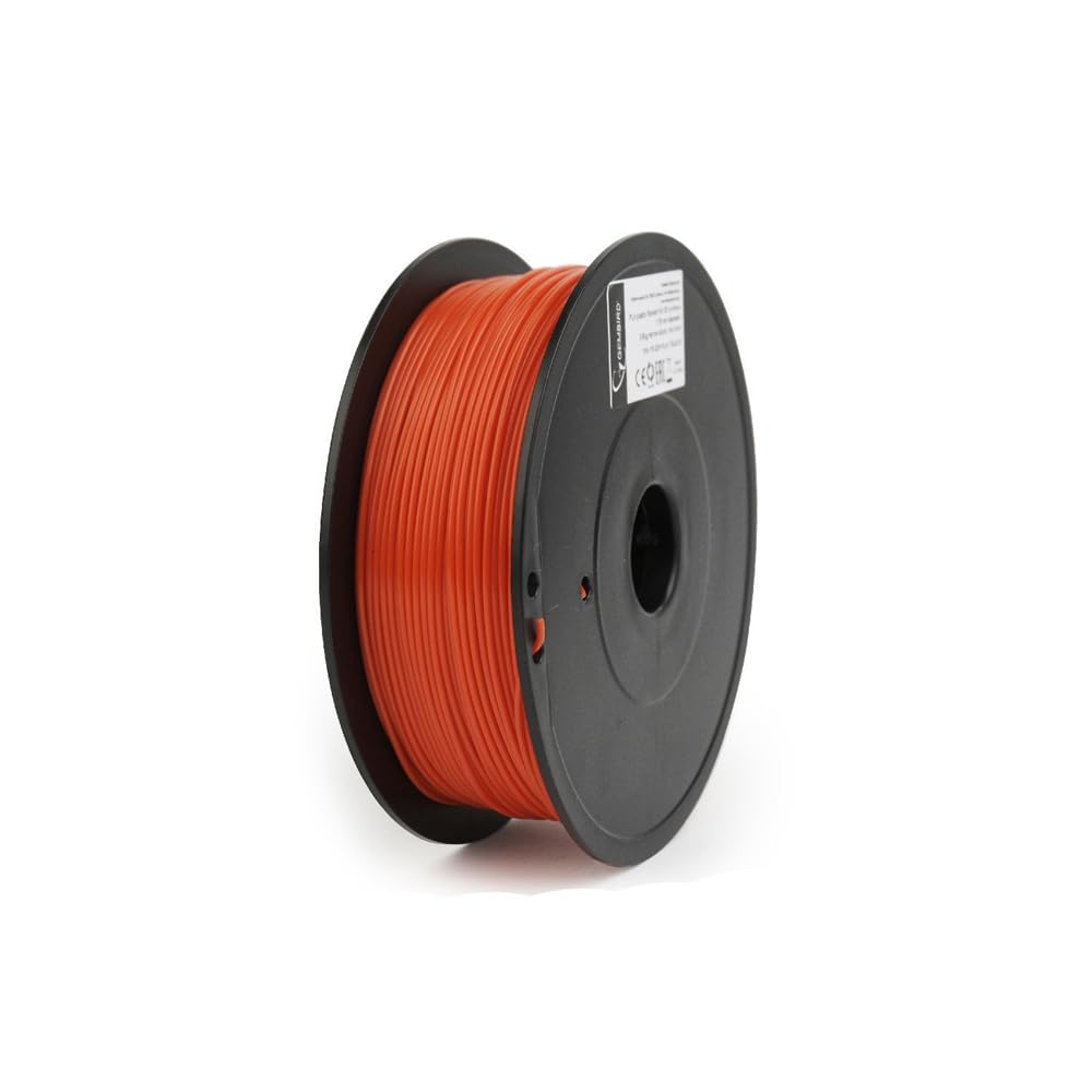 Gembird Bobine de Filament PLA Ø1,75mm - 1Kg (Rouge fluorescent)