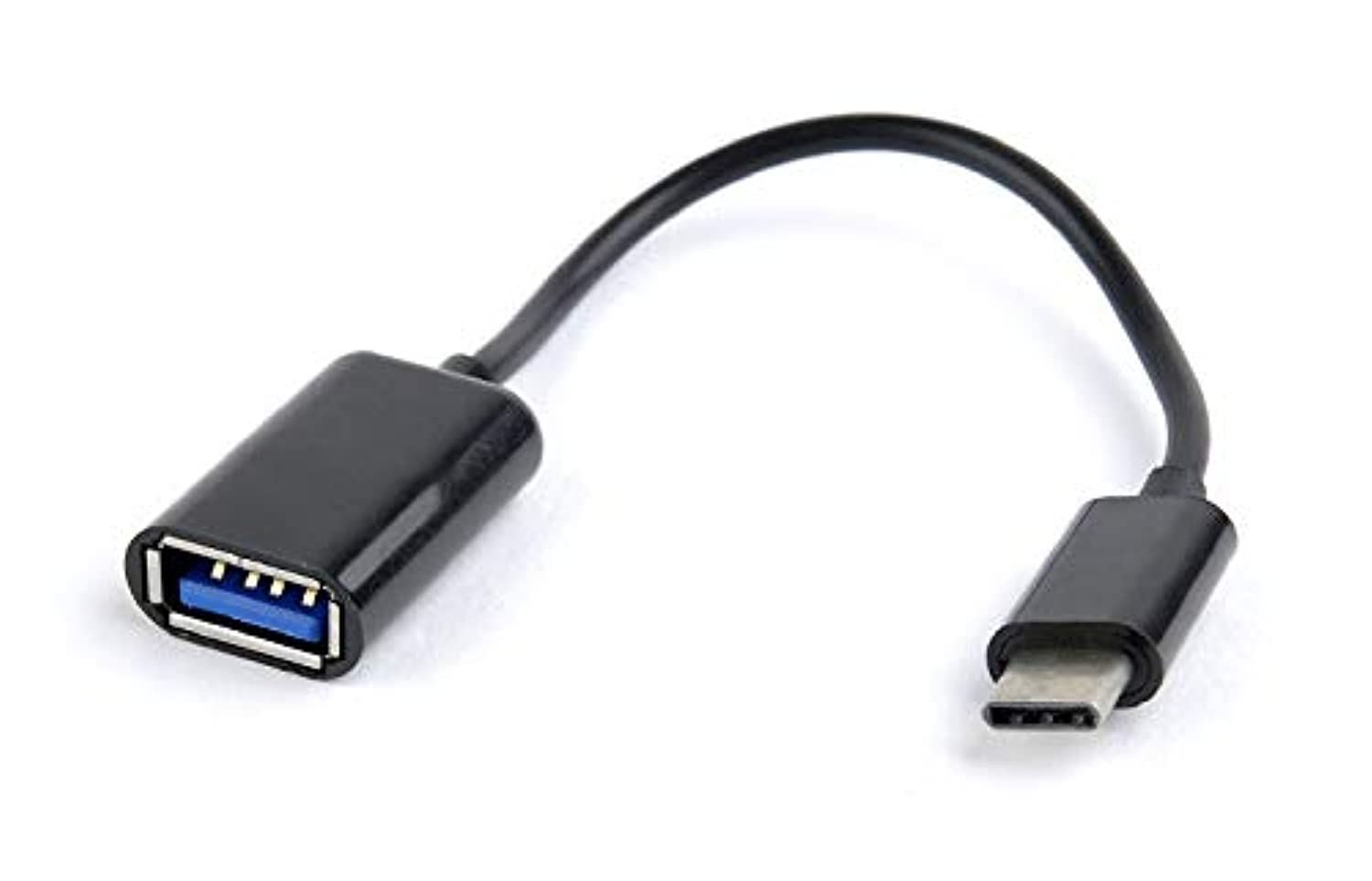 CableXpert Câble Adaptateur USB-C/A 2.0 OTG MF 20cm (Gris)