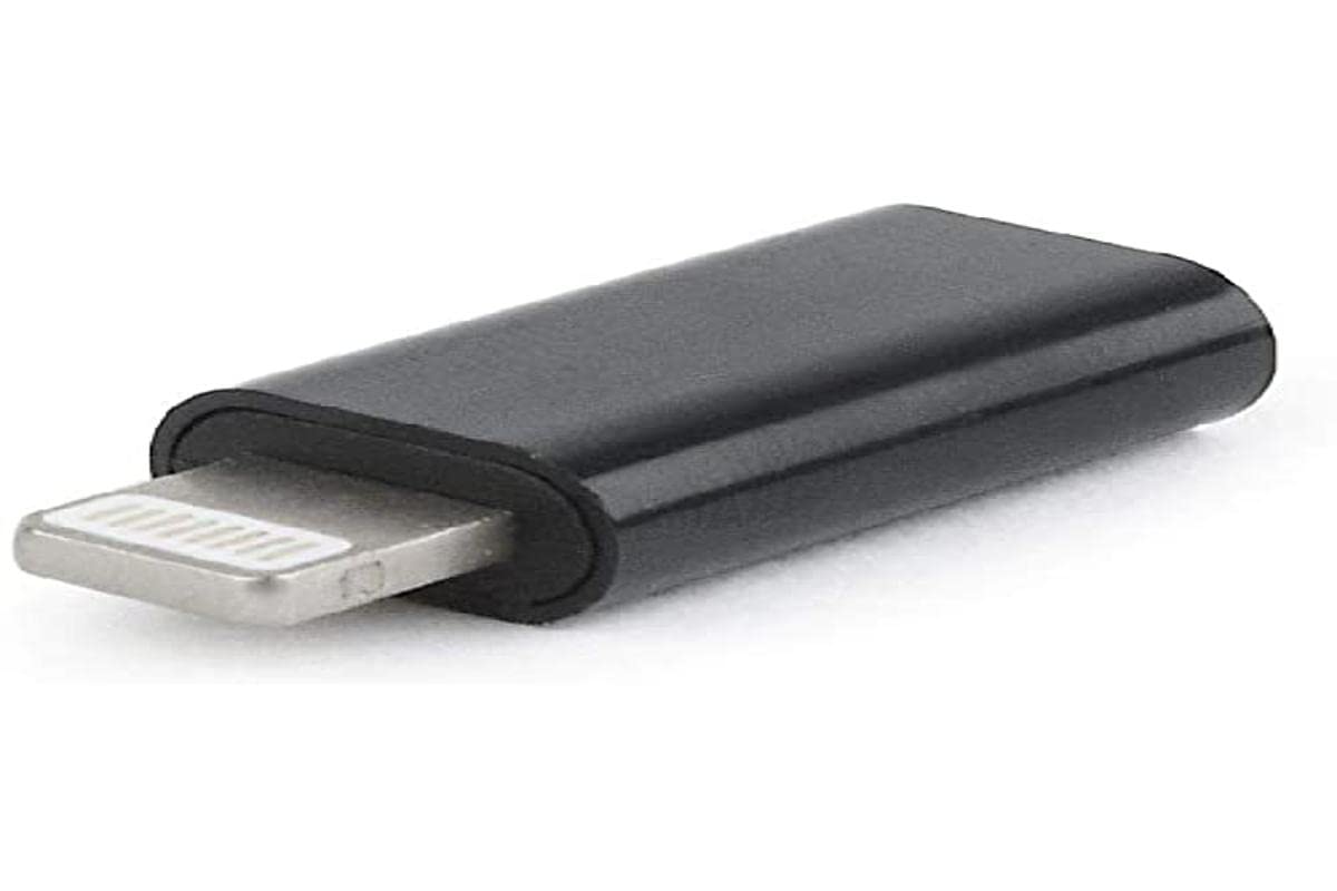 Gembird Adaptateur USB-C vers Lightning (Noir)