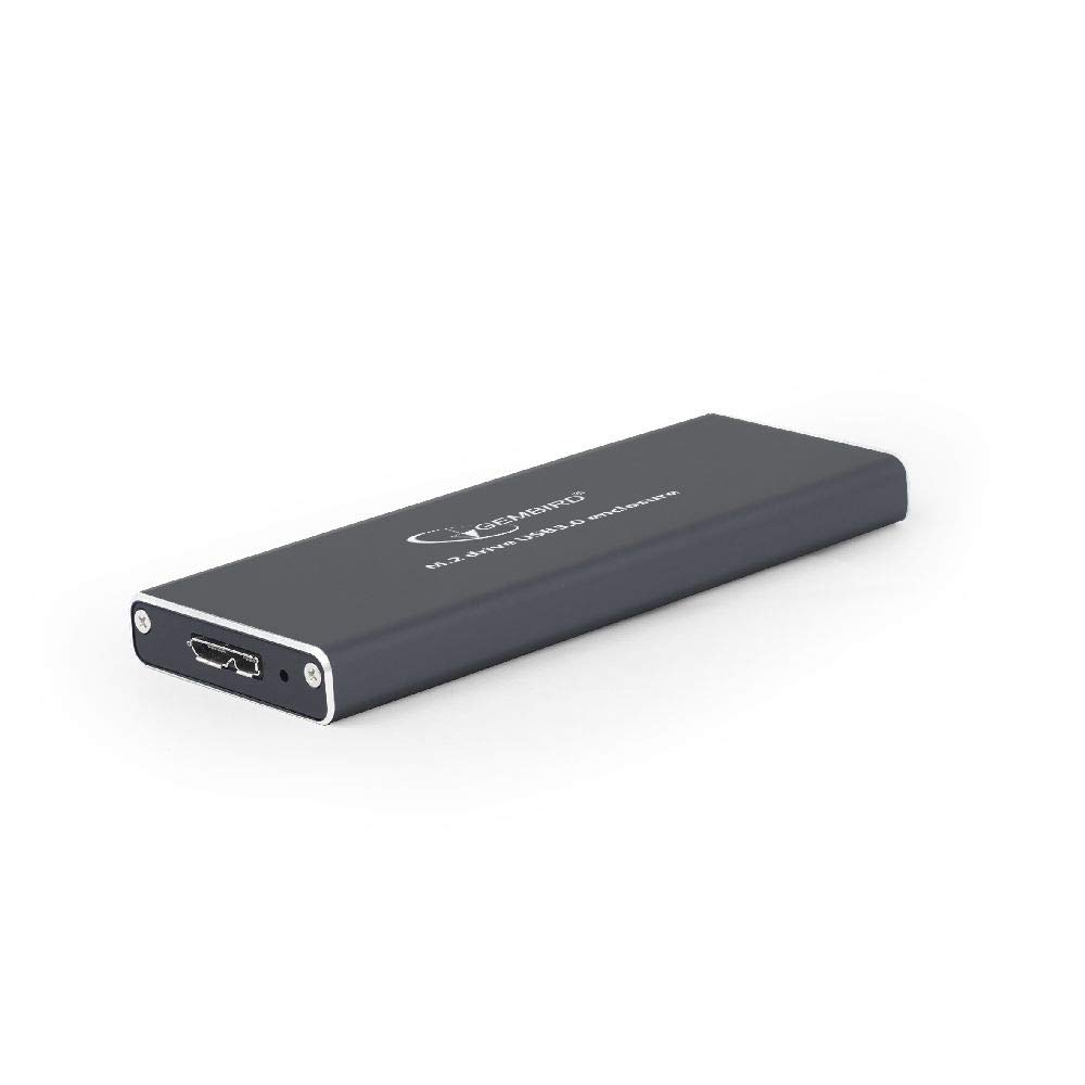 Gembird Boitier externe USB 3.0 - S-ATA M.2 Type 2280 (Noir)