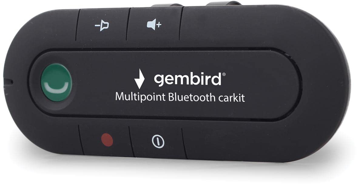 Gembird Enceinte/Kit mains libres Bluetooth  (Noir)
