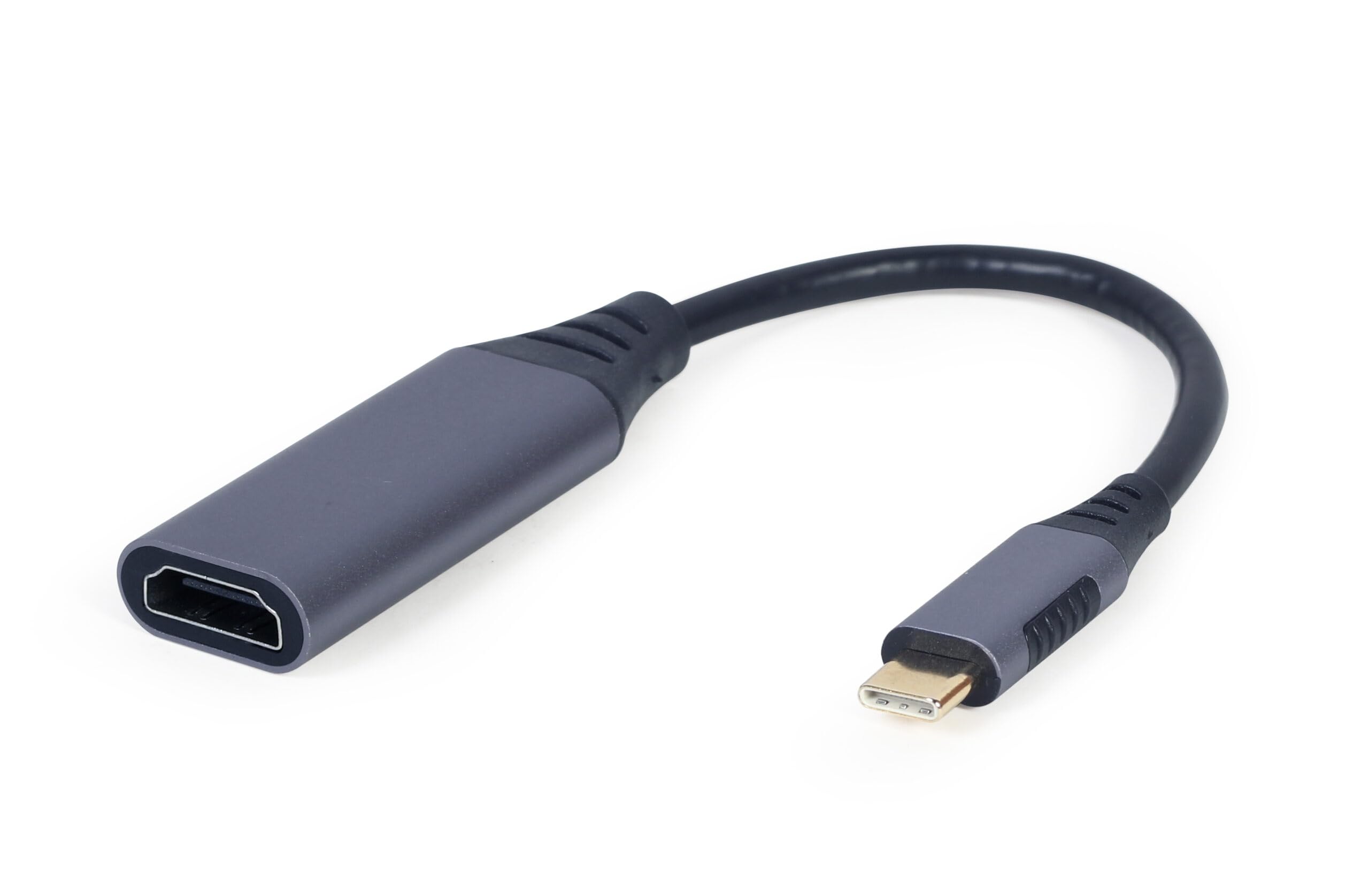 CableXpert Adaptateur USB-C vers HDMI M/F (Gris)