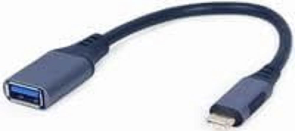 CableXpert Câble Adaptateur USB-C/A OTG MF 15cm (Gris)