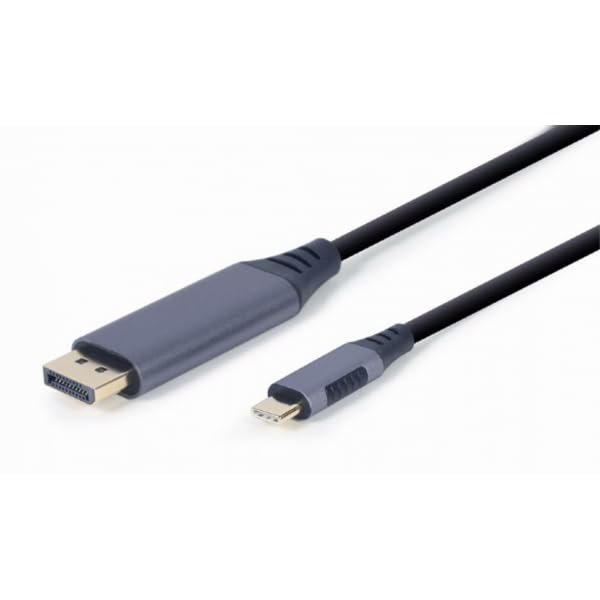 CableXpert Câble Adaptateur USB-C vers Display Port 1,8m (Noir)