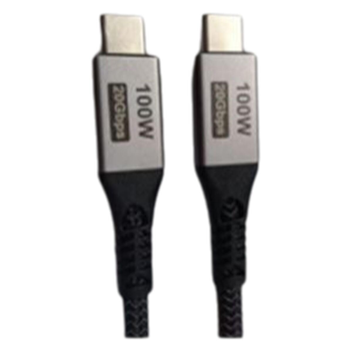 CableXpert Câble USB-C 1,5m M/M 100W (Noir)