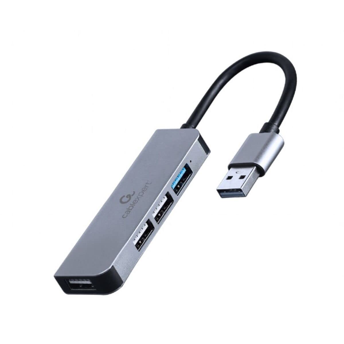 Gembird Hub USB 3.1/2.0 - 4 ports (Gris)