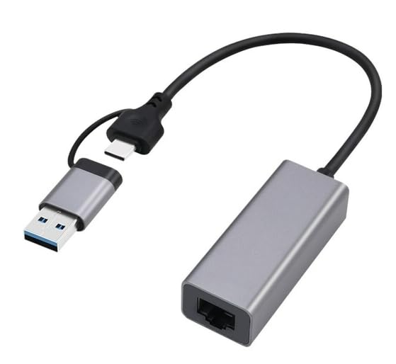 CableXpert Carte Réseau USB-A/C 3.0 vers RJ45 Gigabit