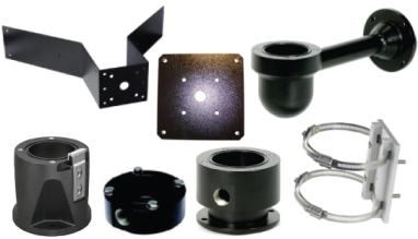 Bosch BRAS DE FIXATION (MONTAGE MURAL ET SUR MÂT) MIC 500 GRIS/ MIC-WMB-MG