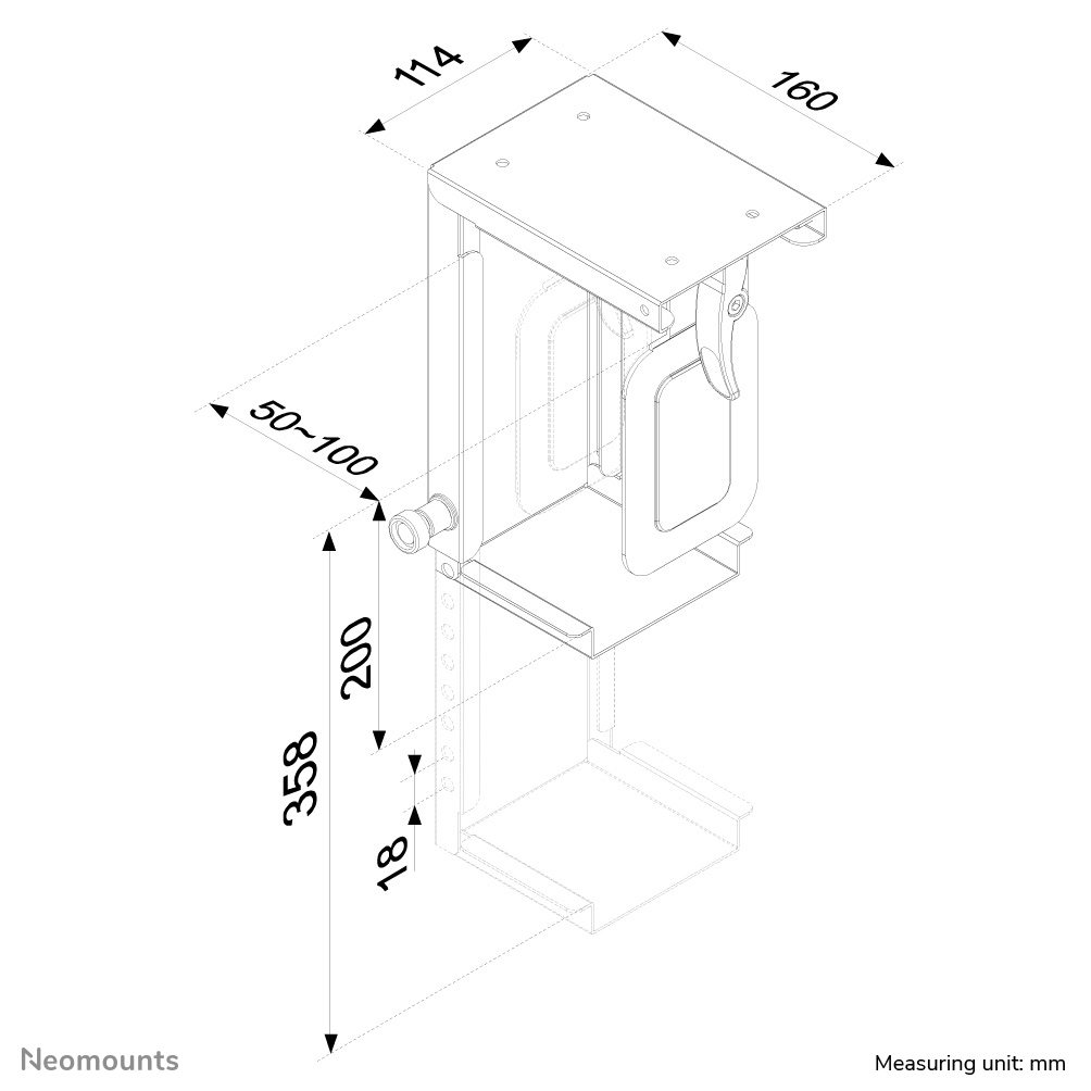 NEOMOUNTS BY NEWSTAR Neomounts CPU-D075