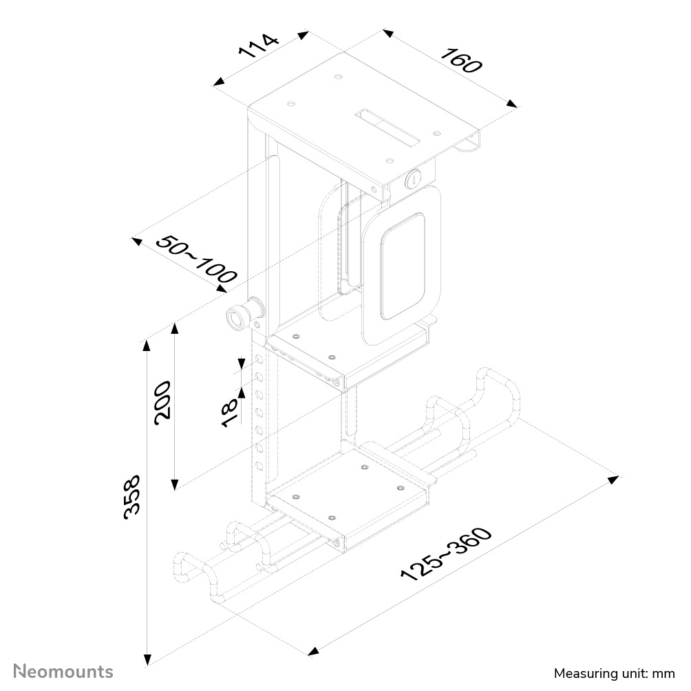 NEOMOUNTS BY NEWSTAR Neomounts CPU-D075