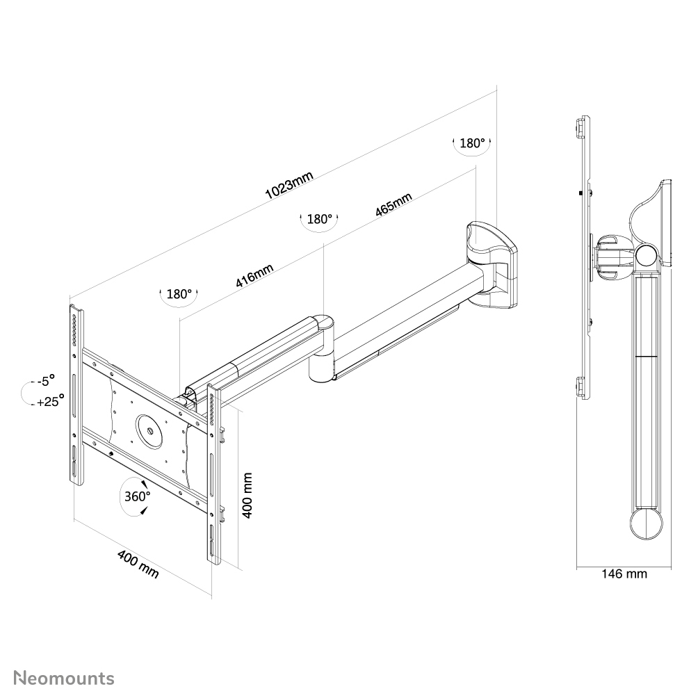NEOMOUNTS BY NEWSTAR Neomounts FPMA-HAW050