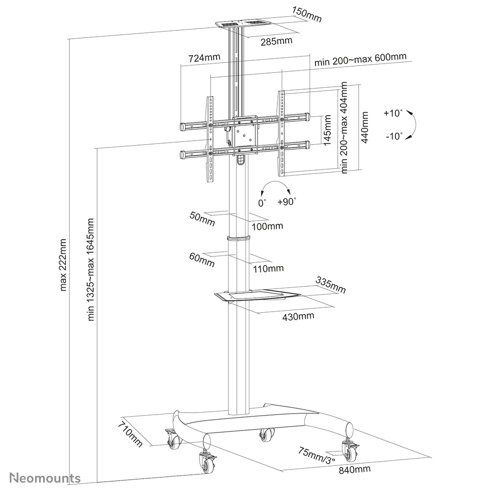 NEWSTAR Neomounts PLASMA-M1900E