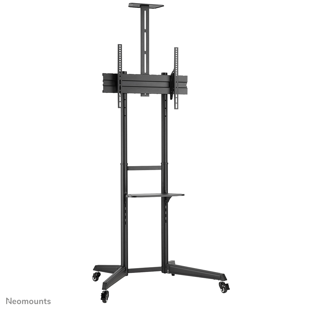 NEOMOUNTS BY NEWSTAR Mobile Floor Stand incl. AV- and cam shelf height adjustable 128.5-145cm